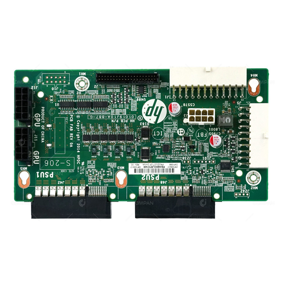 780968-001 HP POWER SUPPLY 2-SLOT BACKPLANE BOARD FOR HP PROLIANT ML350 G9